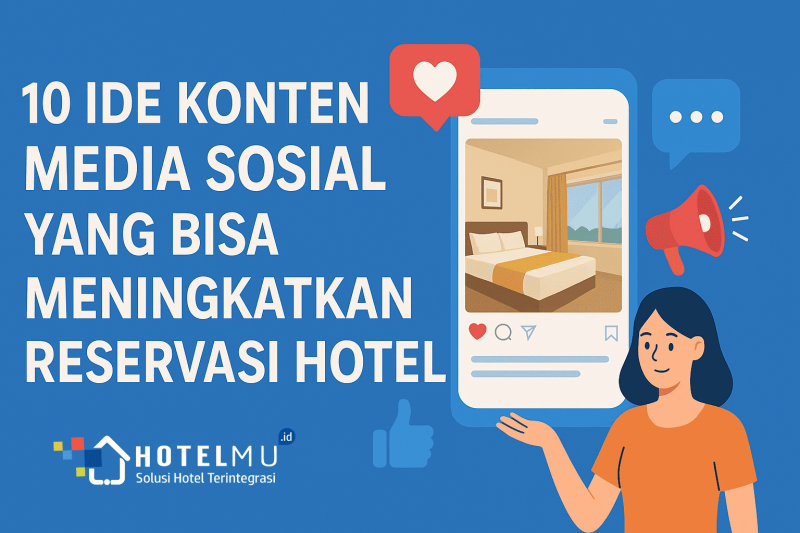 10 Ide Konten Media Sosial yang Bisa Meningkatkan Reservasi Hotel