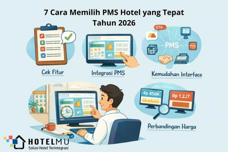 7 Cara Memilih PMS Hotel yang Tepat Tahun 2026