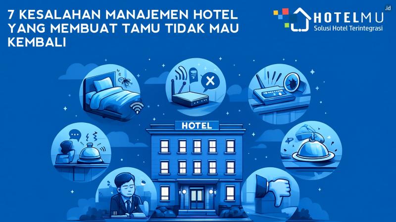 7 Kesalahan Manajemen Hotel yang Membuat Tamu Tidak Mau Kembali