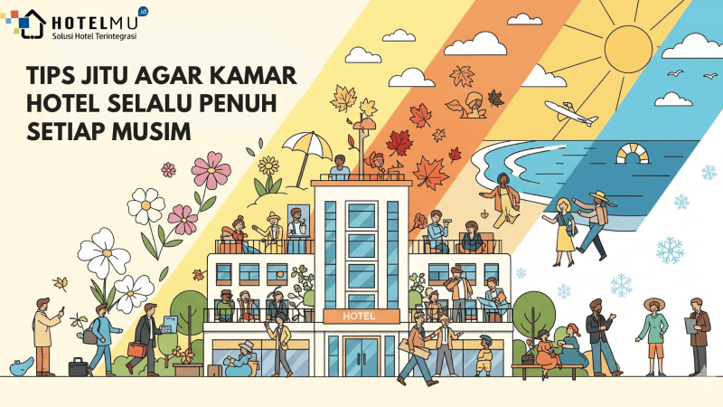 7 Tips Jitu Agar Kamar Hotel Selalu Penuh Setiap Musim