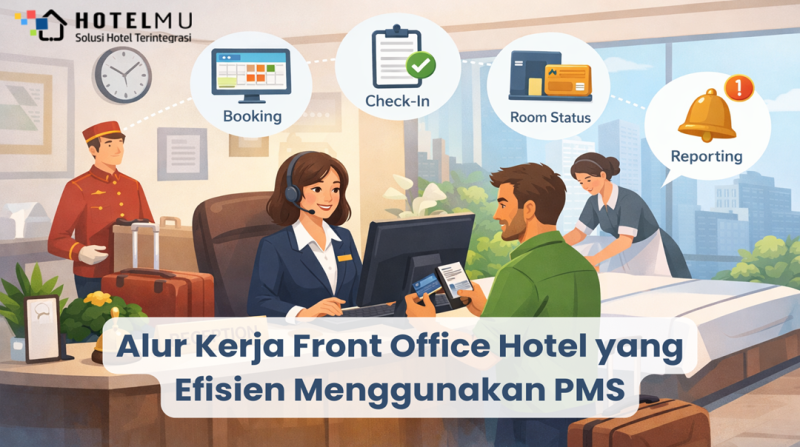 Alur Kerja Front Office Hotel yang Efisien Menggunakan PMS