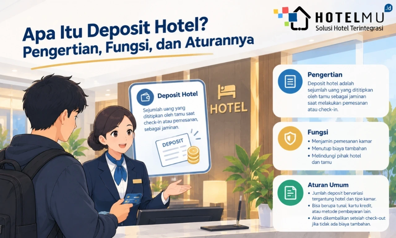 Apa Itu Deposit Hotel? Pengertian, Fungsi, dan Aturannya