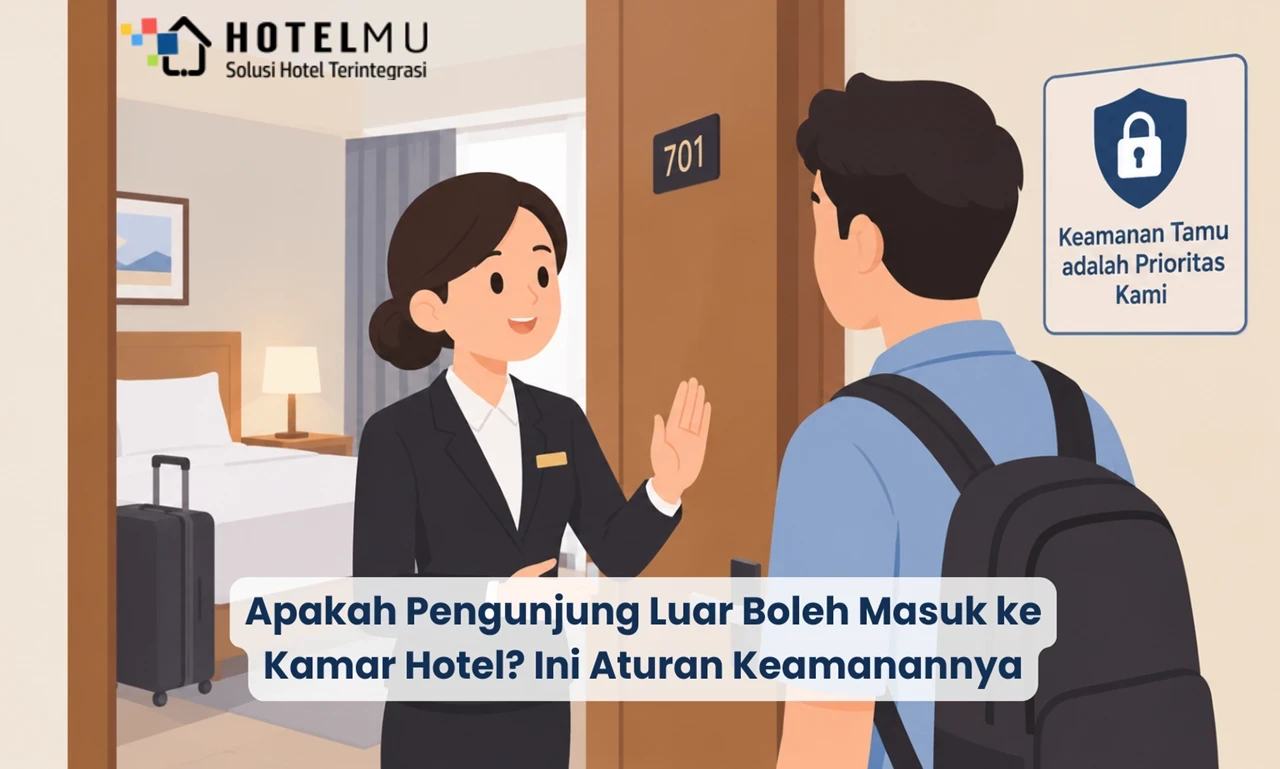 Apakah Pengunjung Luar Boleh Masuk ke Kamar Hotel? Ini Aturan Keamanannya