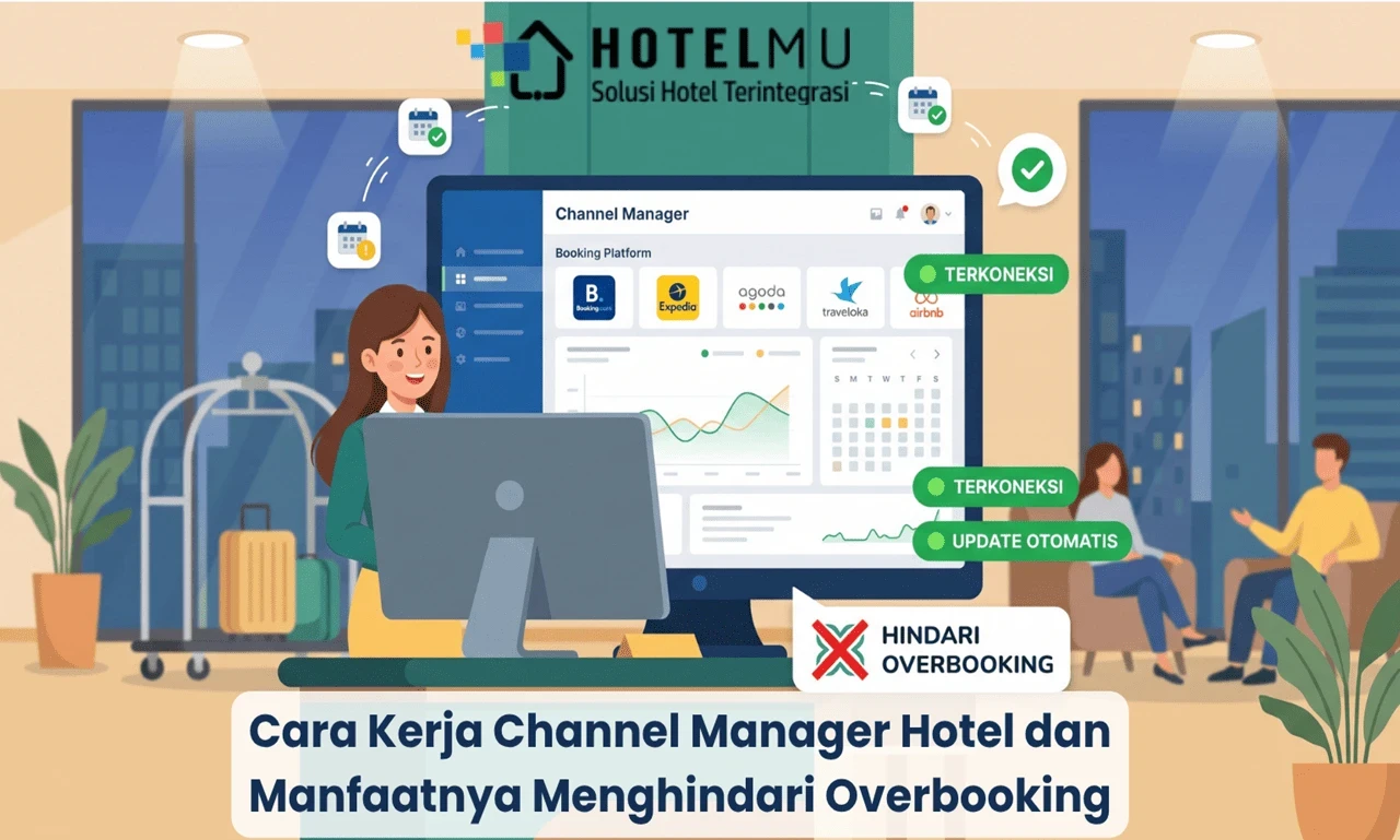 Cara Kerja Channel Manager Hotel dan Manfaatnya Menghindari Overbooking