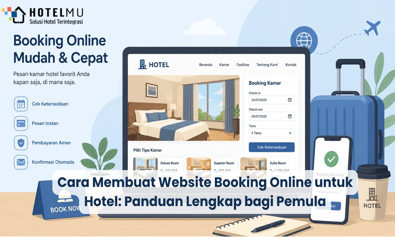 Cara Membuat Website Booking Online untuk Hotel: Panduan Lengkap bagi Pemula