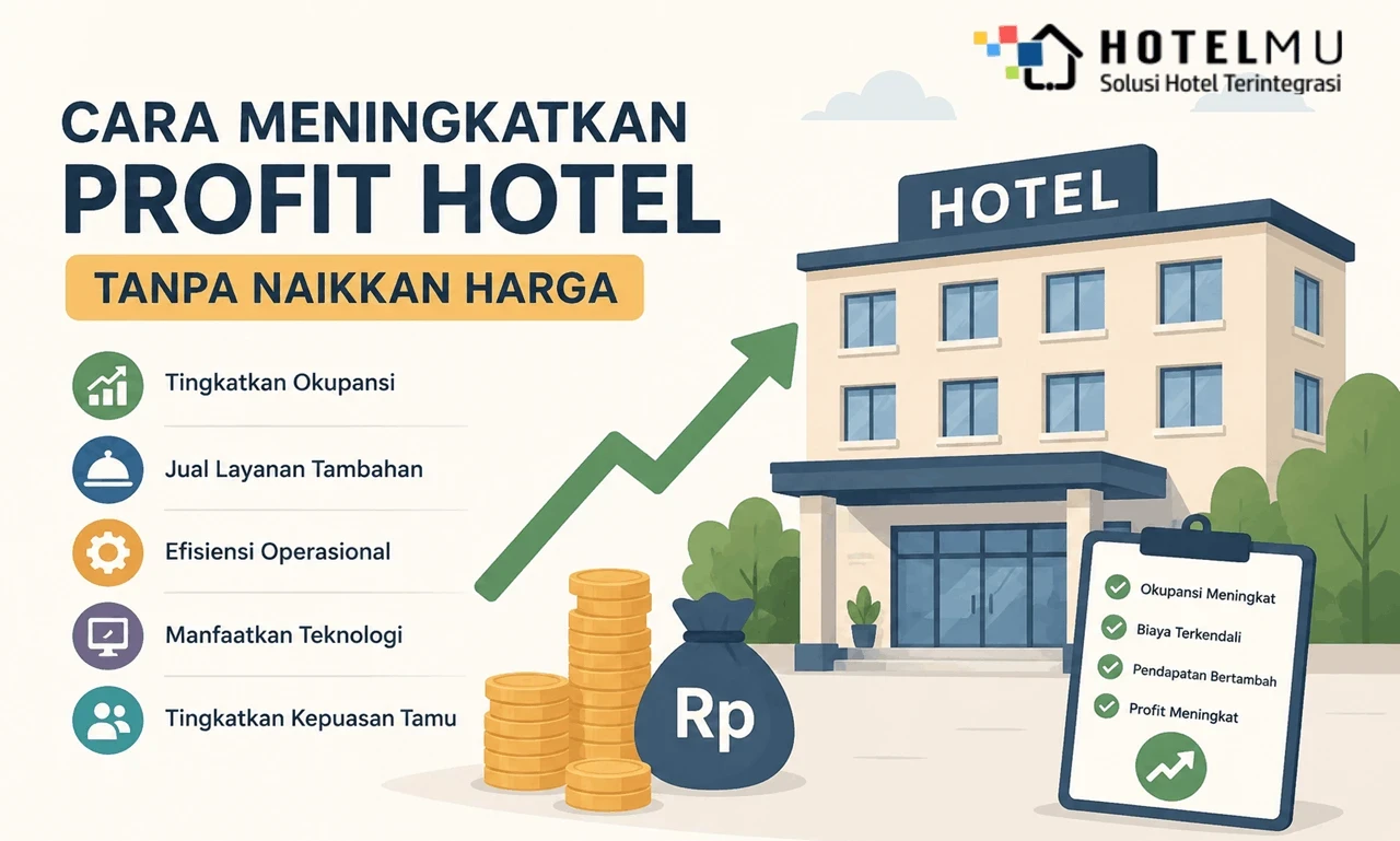 Cara Meningkatkan Profit Hotel Tanpa Naikkan Harga