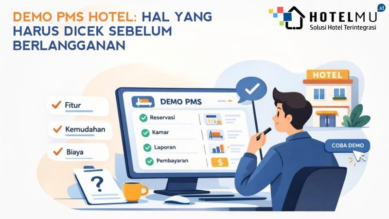 Demo PMS Hotel: Hal yang Harus Dicek Sebelum Berlangganan