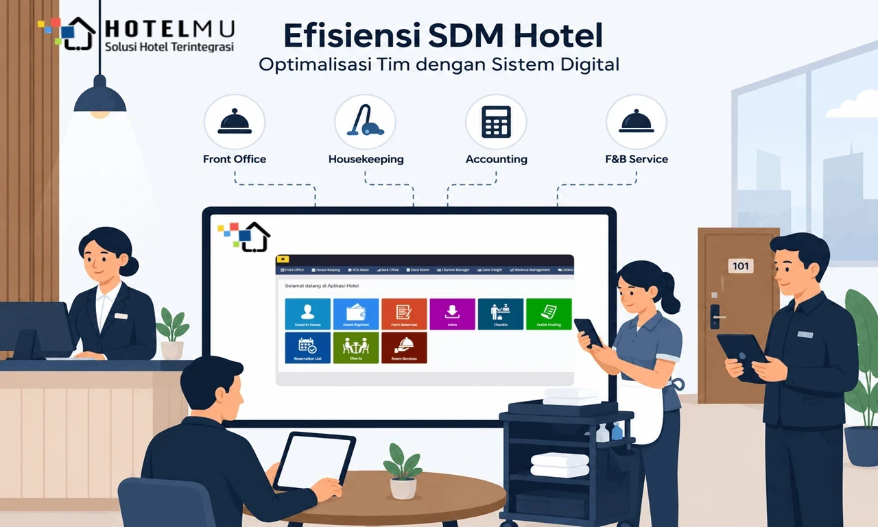 Efisiensi SDM Hotel: Optimalisasi Tim dengan Sistem Digital