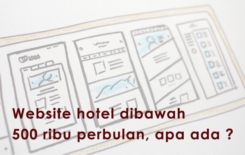 Harga Website Hotel 250 Ribu Perbulan, Mahal atau Murah ya ?