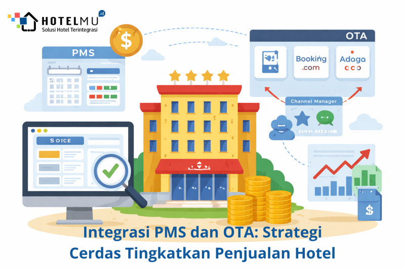 Integrasi PMS dan OTA: Strategi Cerdas Tingkatkan Penjualan Hotel