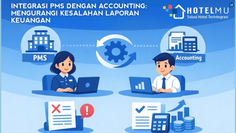 Integrasi PMS dengan Accounting: Mengurangi Kesalahan Laporan Keuangan