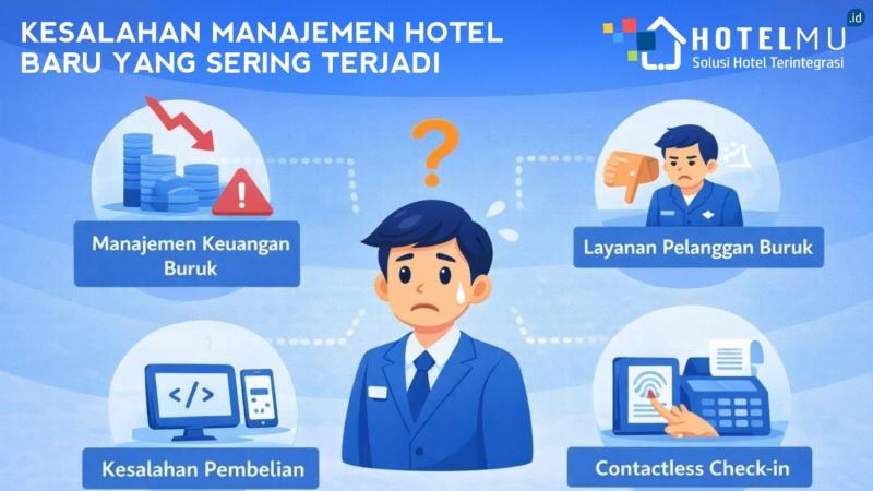 Kesalahan Manajemen Hotel Baru yang Sering Terjadi