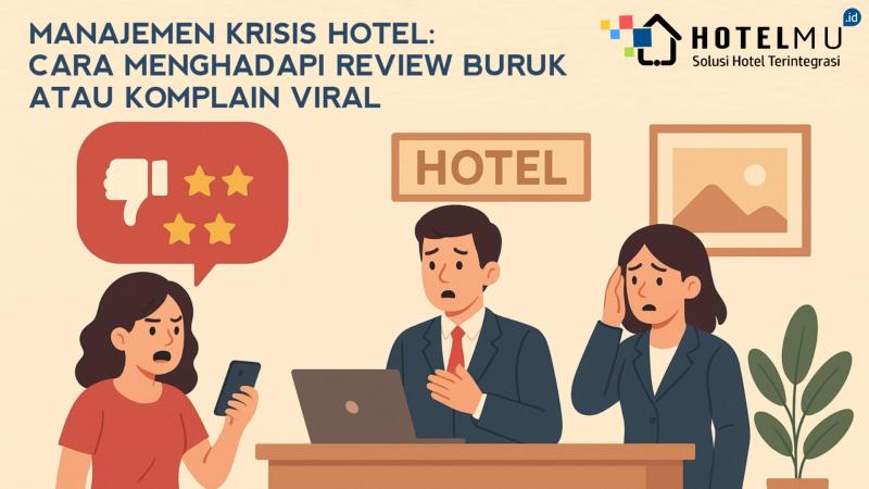 Manajemen Krisis Hotel: Cara Menghadapi Review Buruk atau Komplain Viral