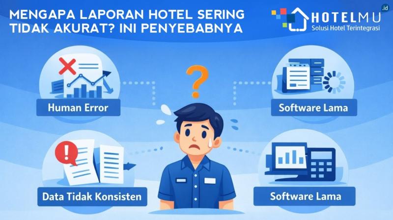 Mengapa Laporan Hotel Sering Tidak Akurat? Ini Penyebabnya
