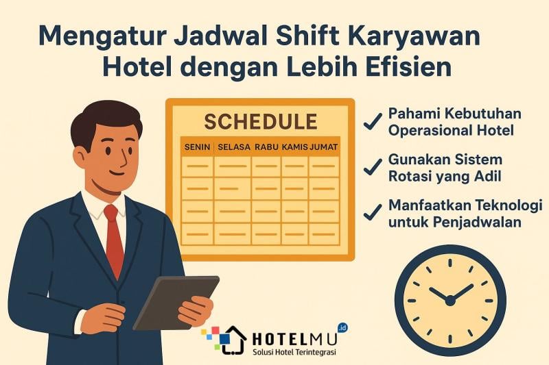 Mengatur Jadwal Shift Karyawan Hotel dengan Lebih Efisien