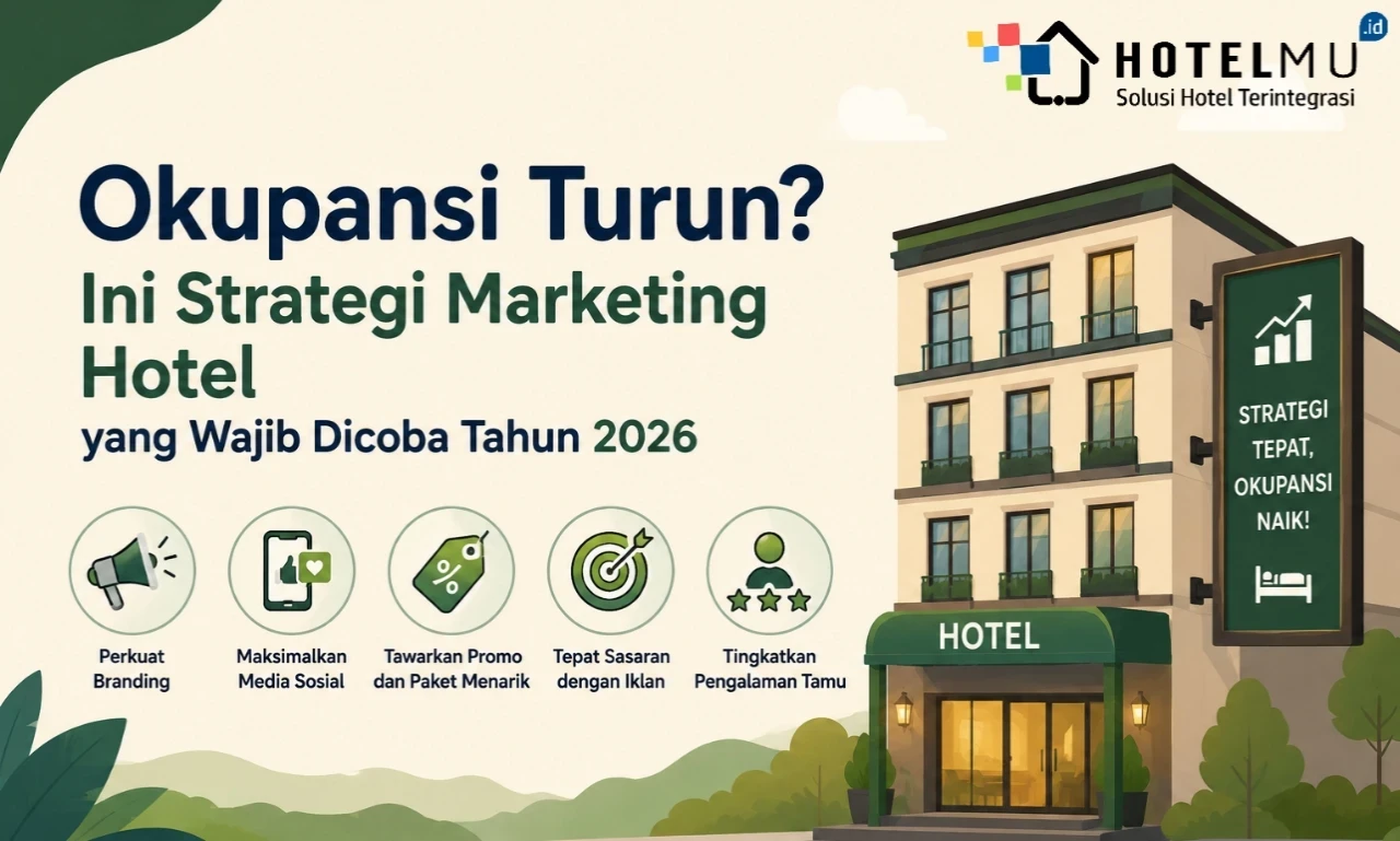 Okupansi Turun? Ini Strategi Marketing Hotel yang Wajib Dicoba Tahun 2026