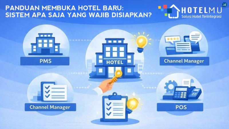 Panduan Membuka Hotel Baru: Sistem Apa Saja yang Wajib Disiapkan?