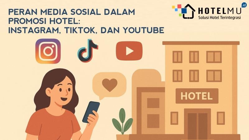 Peran Media Sosial dalam Promosi Hotel: Instagram, TikTok, dan YouTube