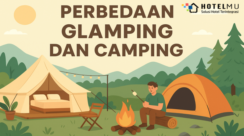 Perbedaan Glamping dan Camping: Mana yang Cocok untuk Liburan Anda?