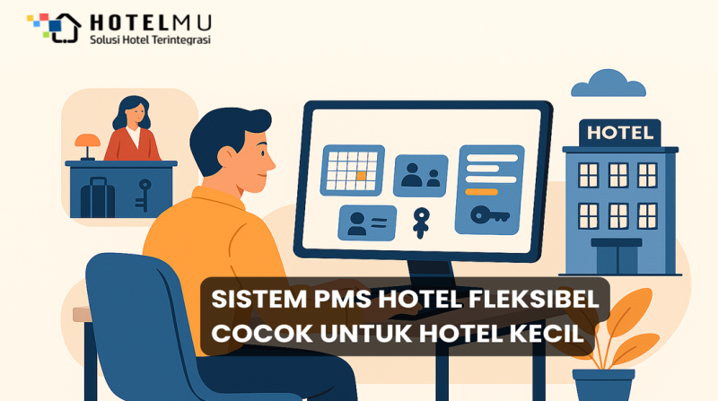 Sistem PMS Hotel Fleksibel, Cocok untuk Hotel Kecil