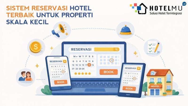 Sistem Reservasi Hotel Terbaik untuk Properti Skala Kecil
