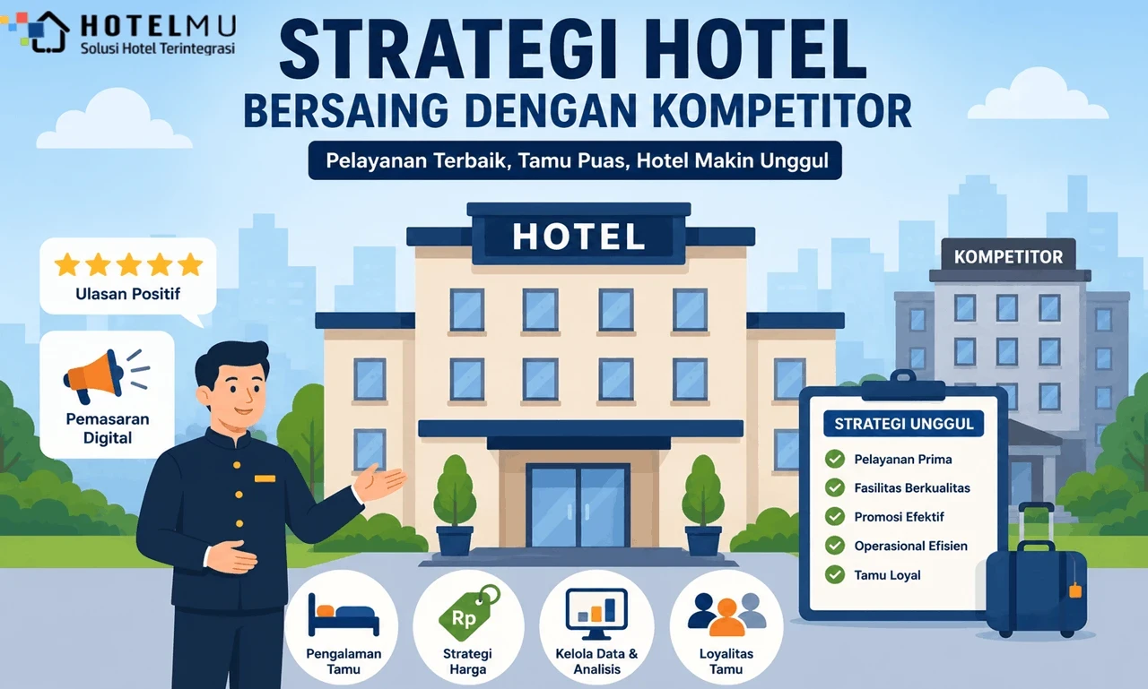 Strategi Hotel Bersaing dengan Kompetitor agar Tetap Unggul di Tengah Persaingan
