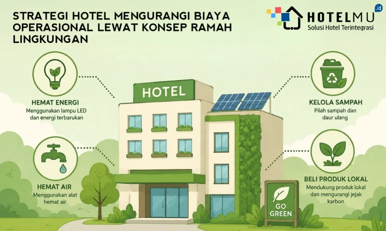 Strategi Hotel Mengurangi Biaya Operasional Lewat Konsep Ramah Lingkungan