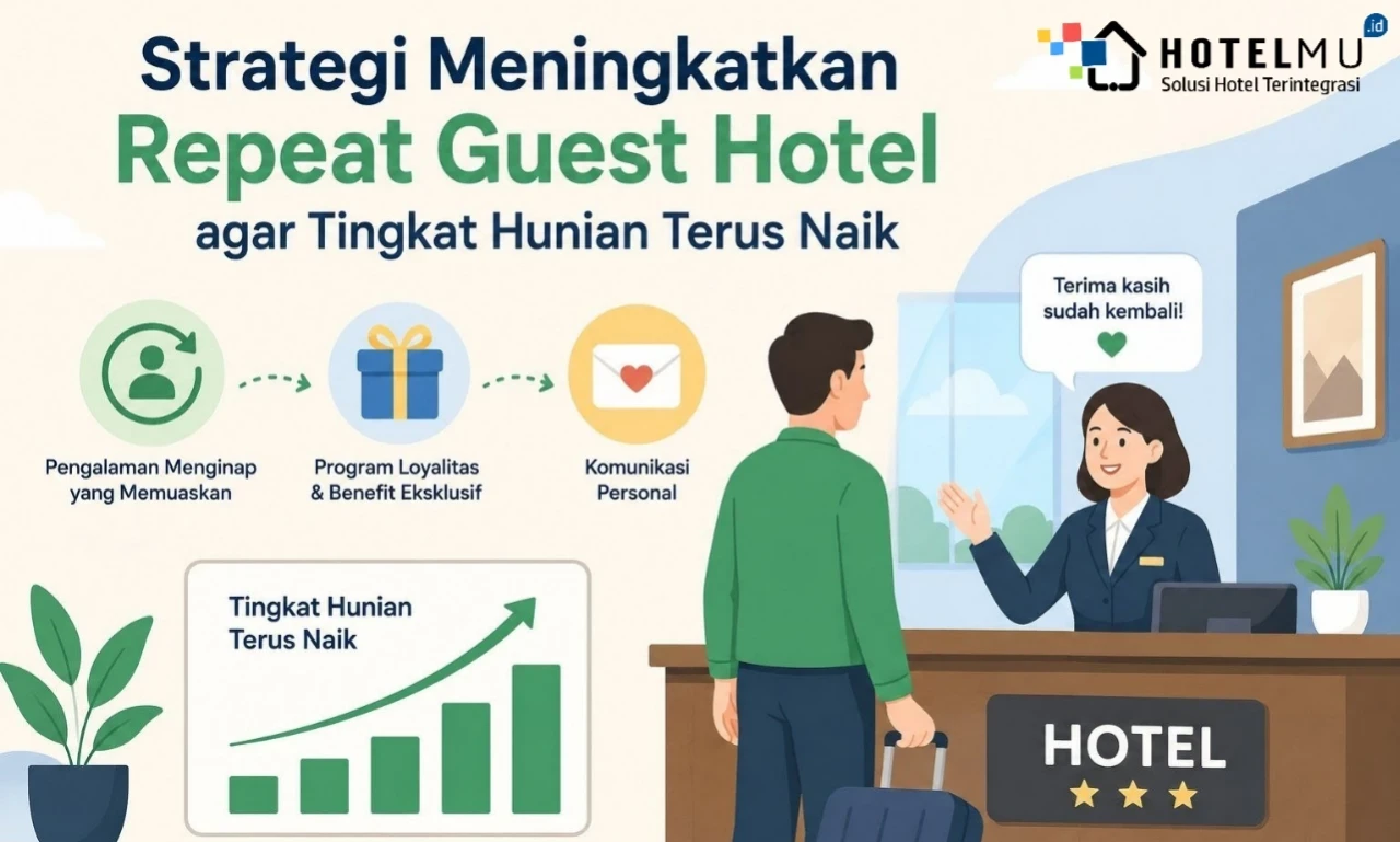 Strategi Meningkatkan Repeat Guest Hotel agar Tingkat Hunian Terus Naik