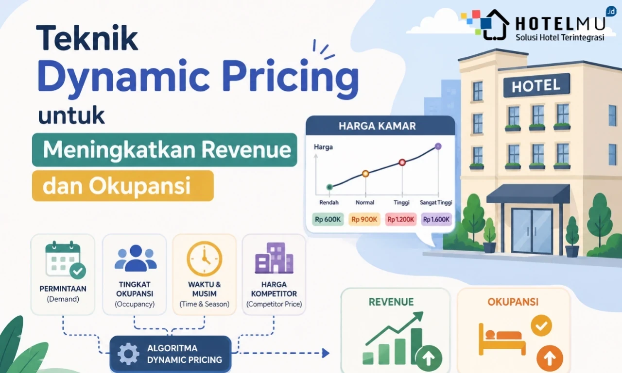 Teknik Dynamic Pricing untuk Meningkatkan Revenue dan Okupansi