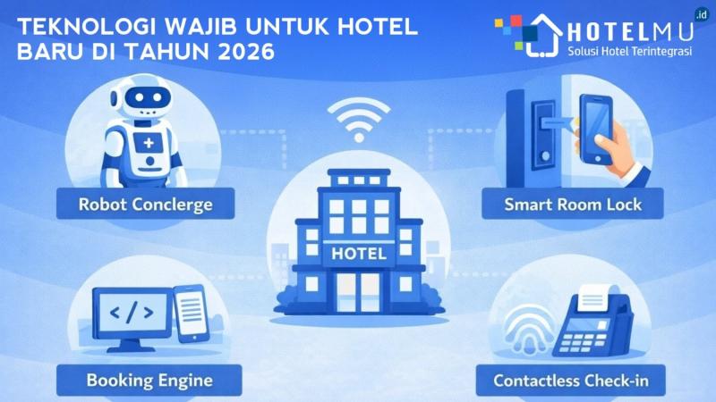 Teknologi Wajib untuk Hotel Baru di Tahun 2026