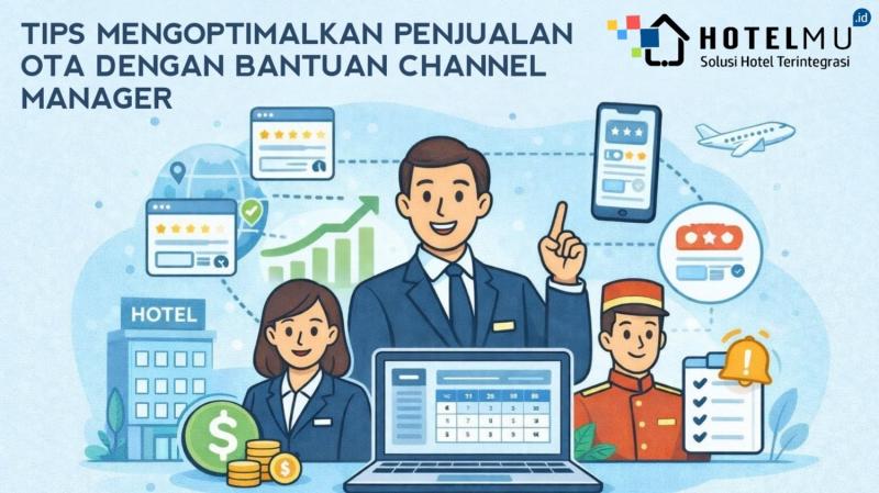 Tips Mengoptimalkan Penjualan OTA dengan Bantuan Channel Manager