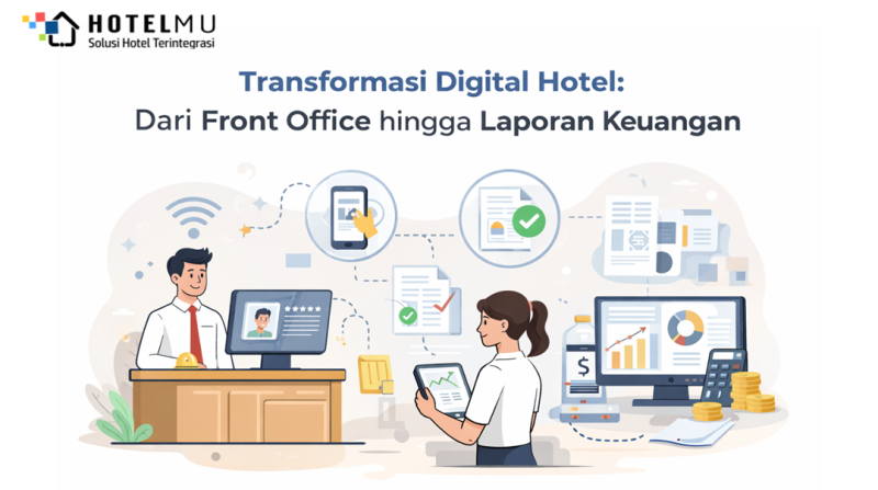 Transformasi Digital Hotel: Dari Front Office hingga Laporan Keuangan