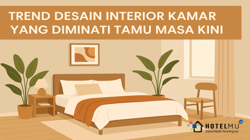 Tren Desain Interior Kamar yang Diminati Tamu Masa Kini